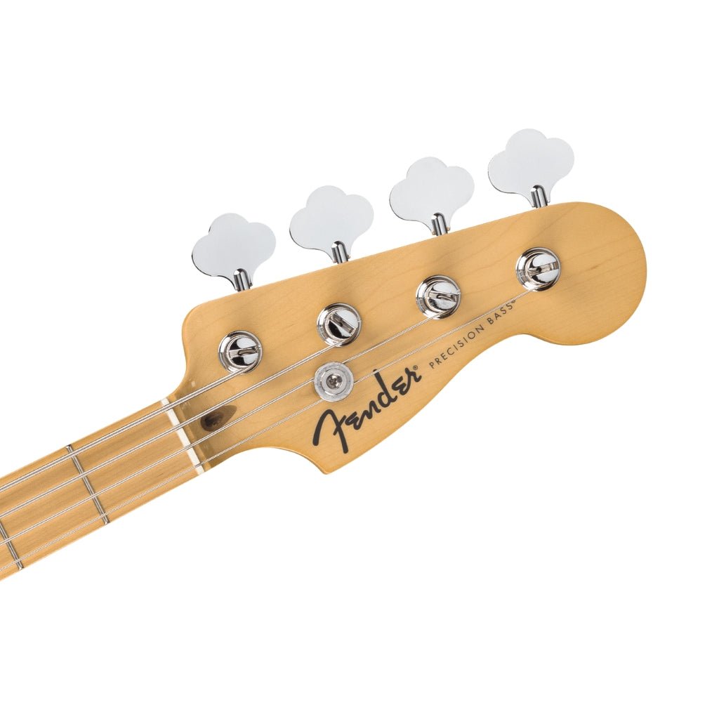 Fender Standard Precision Bass, Maple Fingerboard - Olympic White Bass Guitars Sky Music