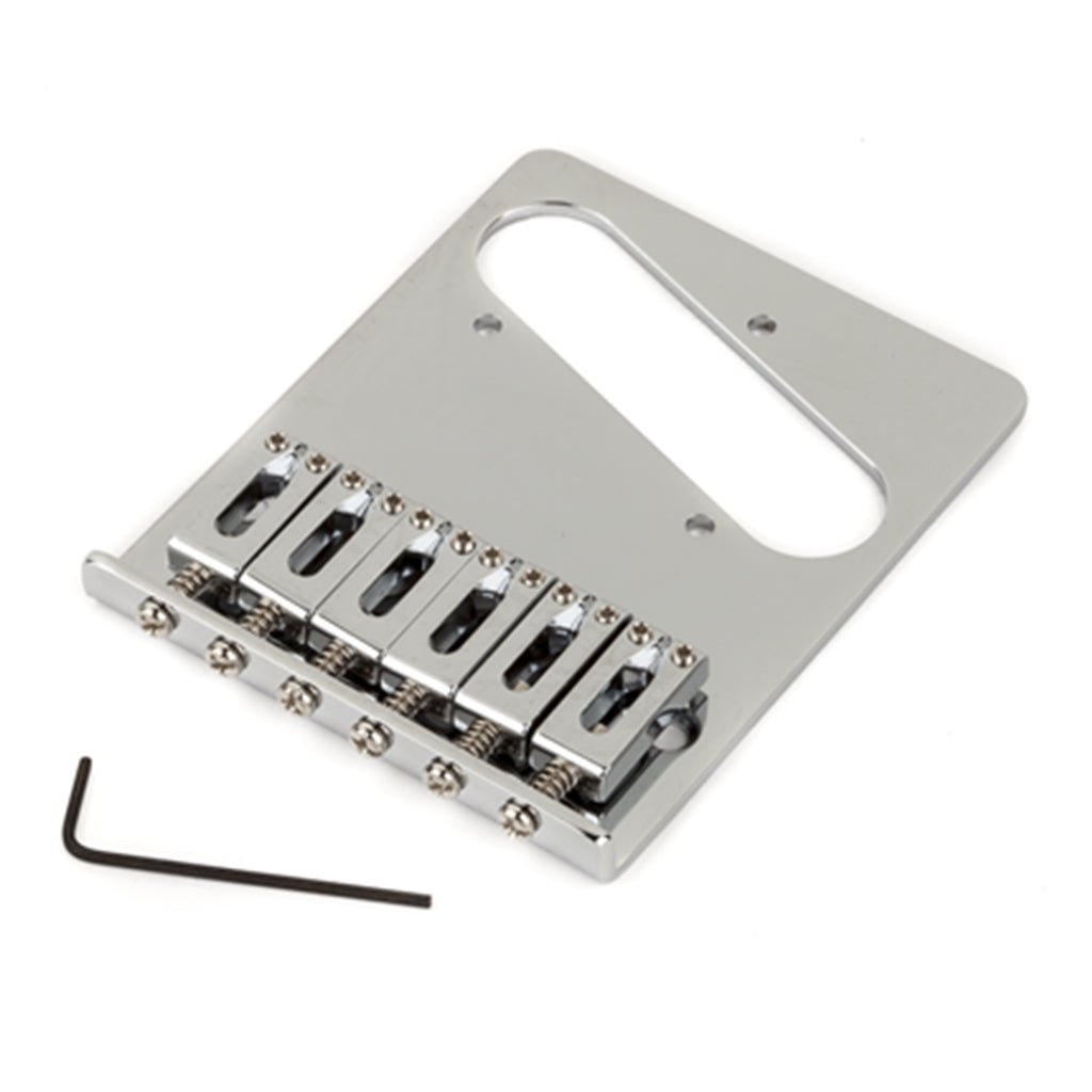 Fender Standard Series Telecaster Bridge Assembly in Chrome General Spare Parts Sky Music