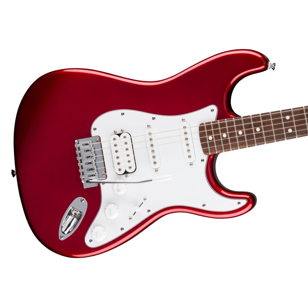 Fender Standard Stratocaster HSS, Laurel Fingerboard Electric Guitar - Candy Cola Electric Guitars Sky Music