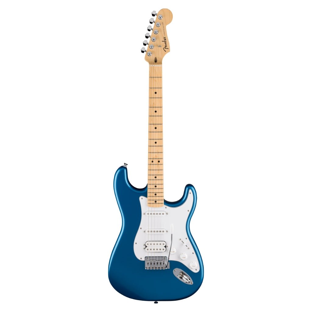 Fender Standard Stratocaster HSS, Maple Fingerboard Electric Guitar - Aqua Marine Metallic Electric Guitars Sky Music
