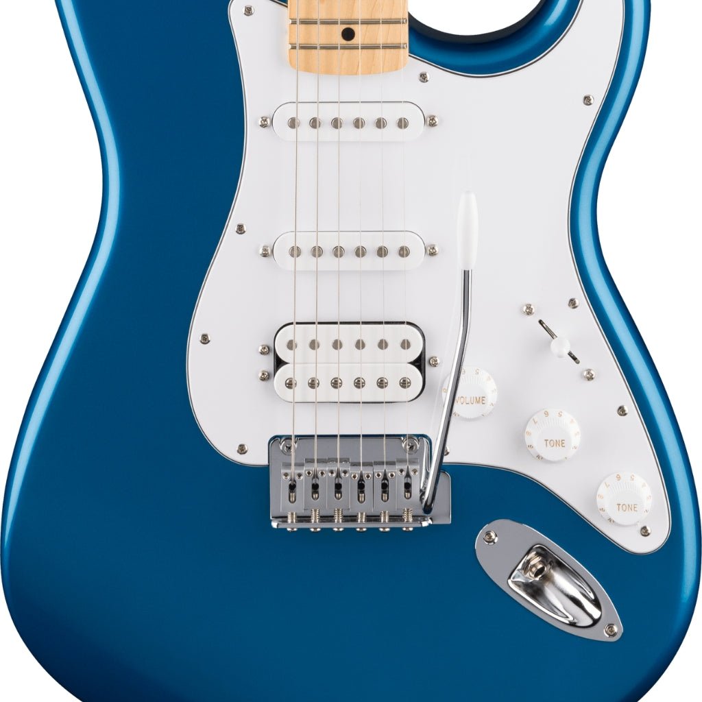 Fender Standard Stratocaster HSS, Maple Fingerboard Electric Guitar - Aqua Marine Metallic Electric Guitars Sky Music