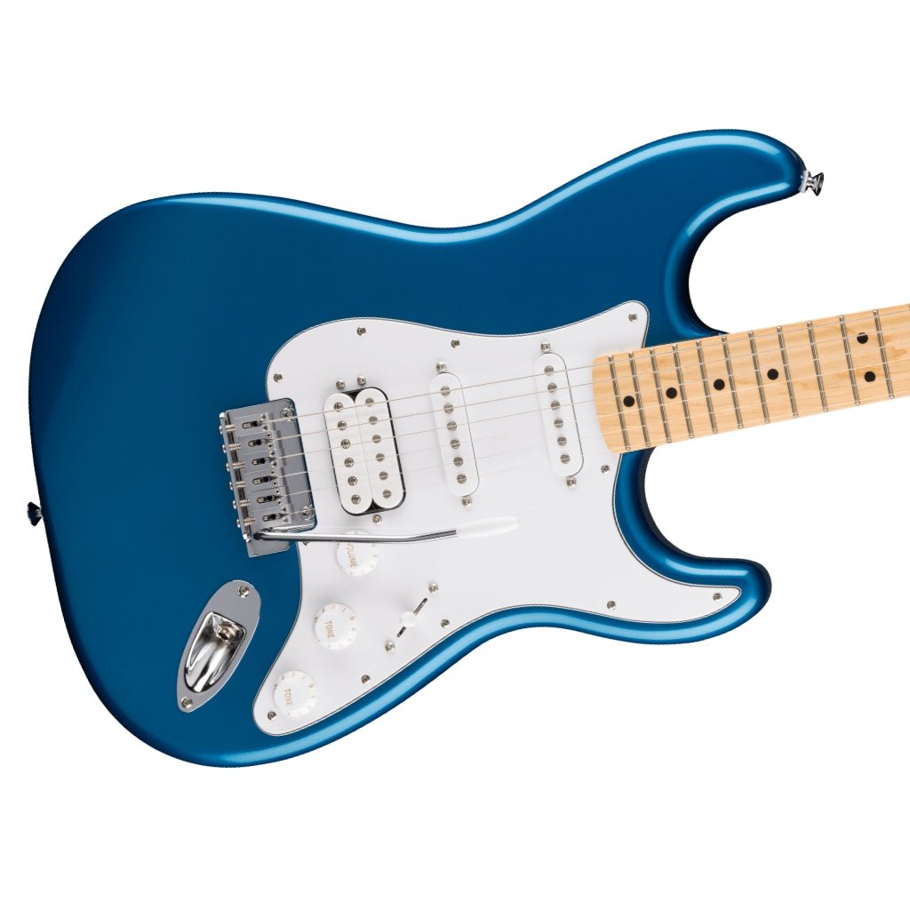 Fender Standard Stratocaster HSS, Maple Fingerboard Electric Guitar - Aqua Marine Metallic Electric Guitars Sky Music
