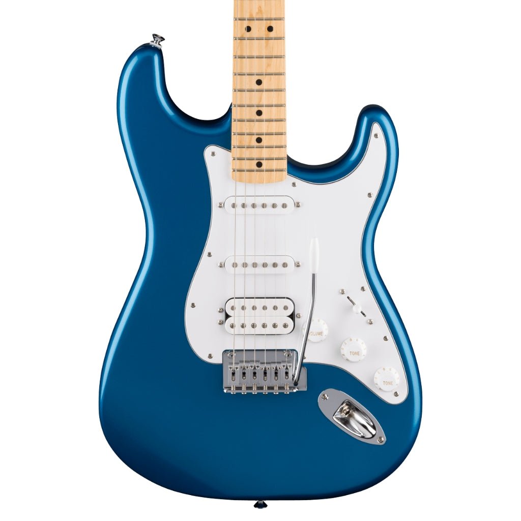 Fender Standard Stratocaster HSS, Maple Fingerboard Electric Guitar - Aqua Marine Metallic Electric Guitars Sky Music