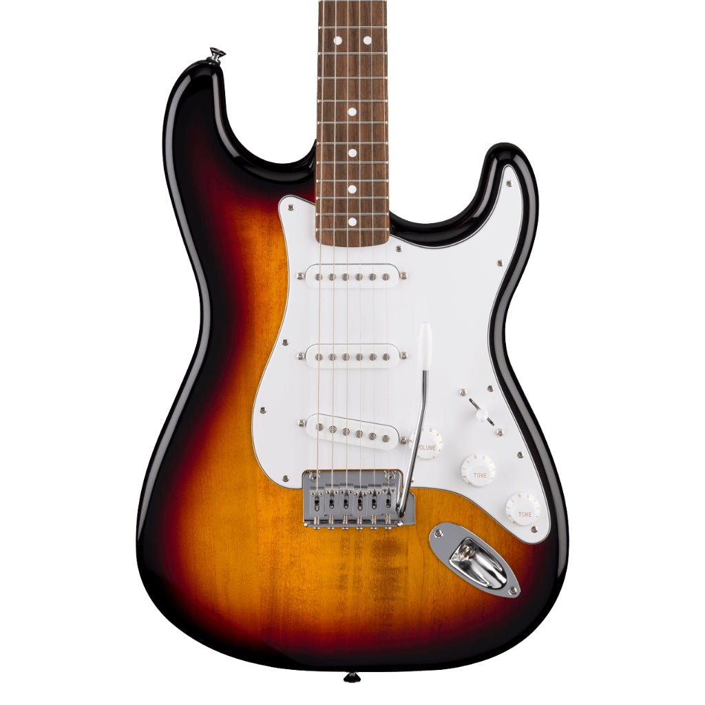 Fender Standard Stratocaster, Laurel Fingerboard Electric Guitar - 3-Color Sunburst Electric Guitars Sky Music