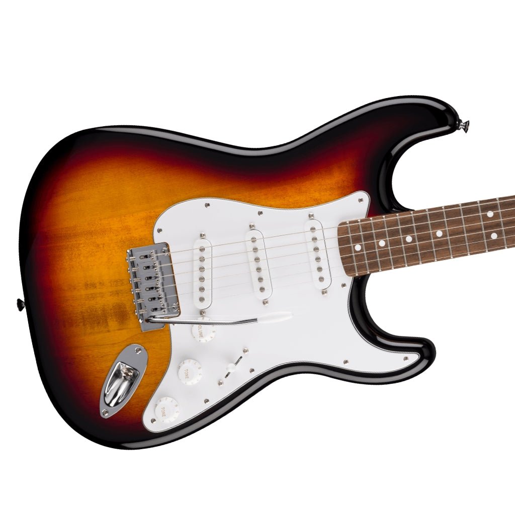 Fender Standard Stratocaster, Laurel Fingerboard Electric Guitar - 3-Color Sunburst Electric Guitars Sky Music