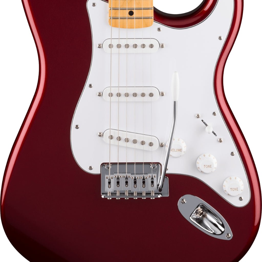 Fender Standard Stratocaster, Maple Fingerboard Electric Guitar - Candy Cola Electric Guitars Sky Music