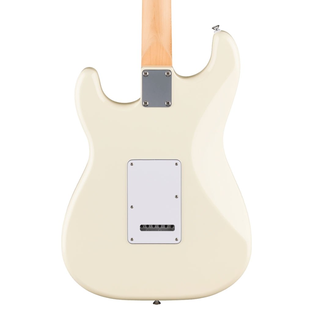 Fender Standard Stratocaster, Maple Fingerboard Electric Guitar - Olympic White Electric Guitars Sky Music