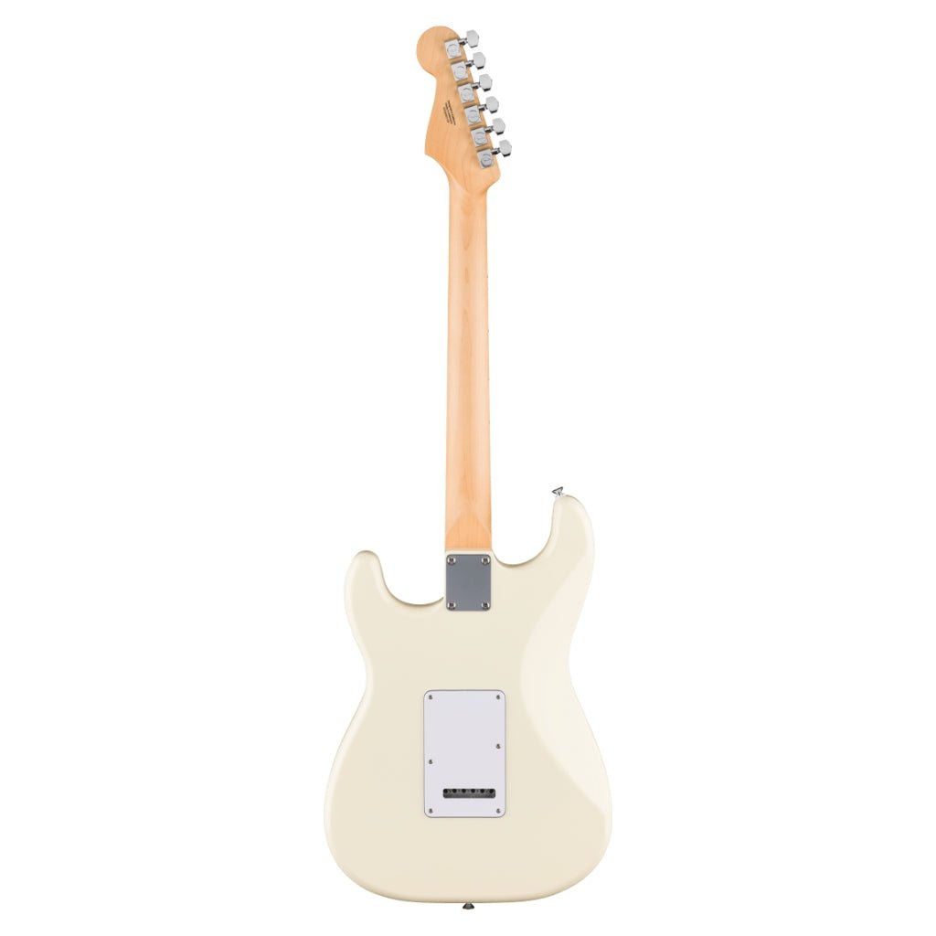 Fender Standard Stratocaster, Maple Fingerboard Electric Guitar - Olympic White Electric Guitars Sky Music
