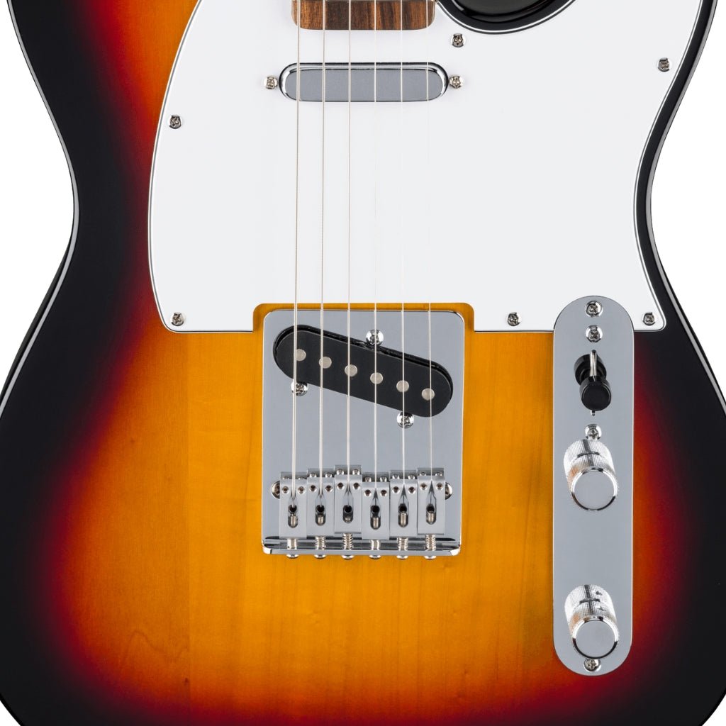 Fender Standard Telecaster, Laurel Fingerboard Electric Guitar - 3-Color Sunburst Electric Guitars Sky Music