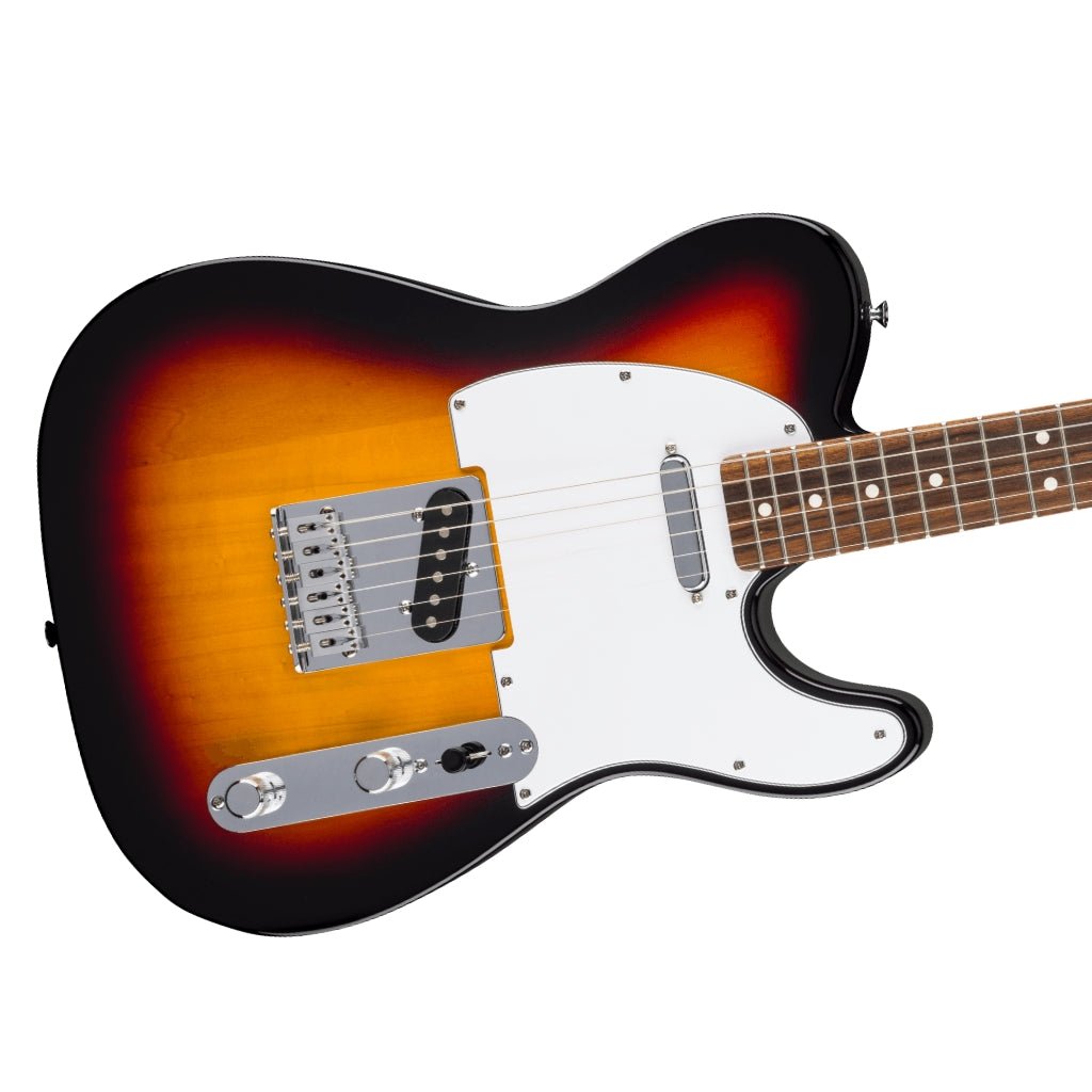 Fender Standard Telecaster, Laurel Fingerboard Electric Guitar - 3-Color Sunburst Electric Guitars Sky Music