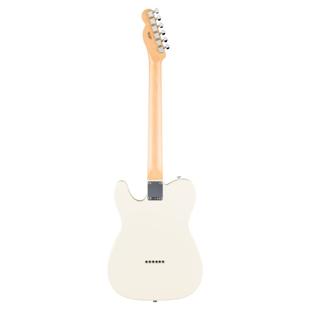 Fender Standard Telecaster, Laurel Fingerboard Electric Guitar - Olympic White Electric Guitars Sky Music