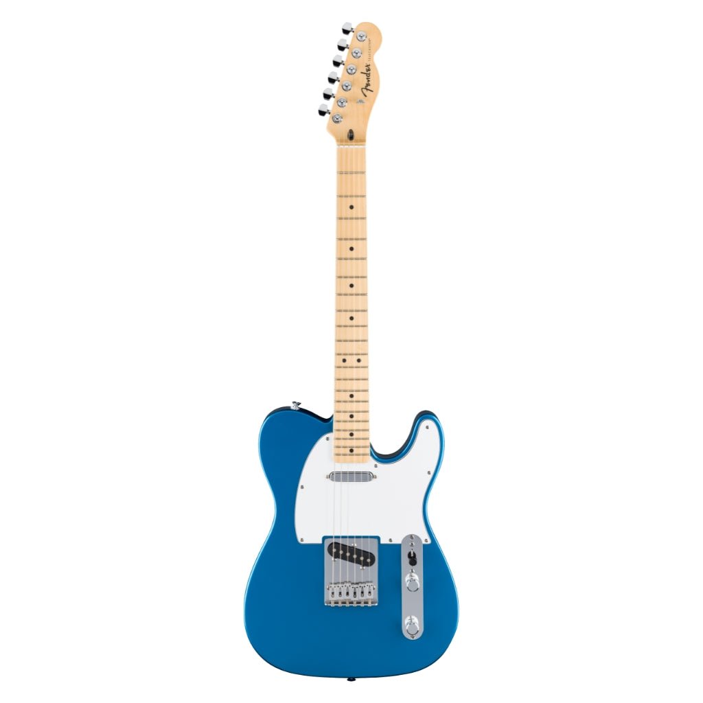 Fender Standard Telecaster, Maple Fingerboard Electric Guitar - Aqua Marine Metallic Electric Guitars Sky Music