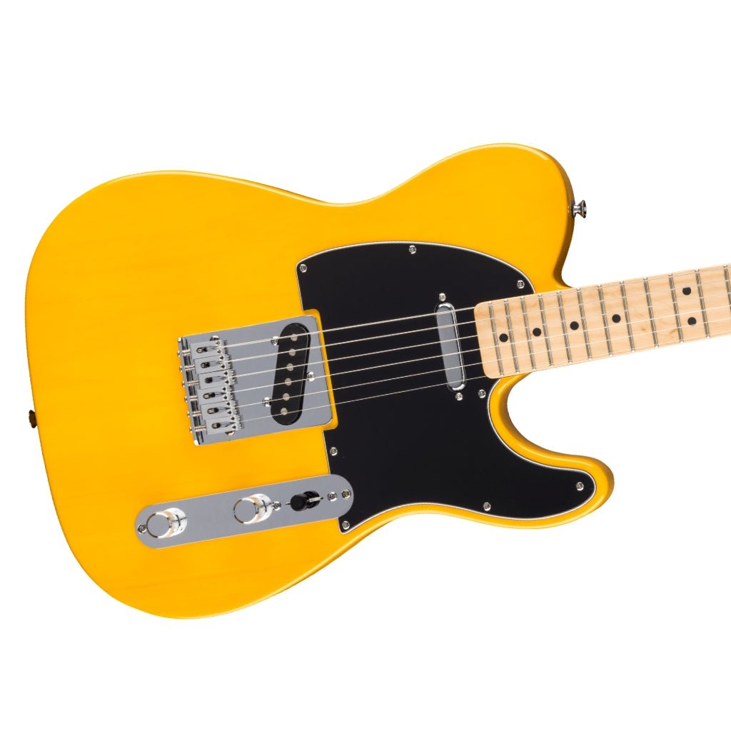 Fender Standard Telecaster, Maple Fingerboard Electric Guitar - Butterscotch Blonde Electric Guitars Sky Music