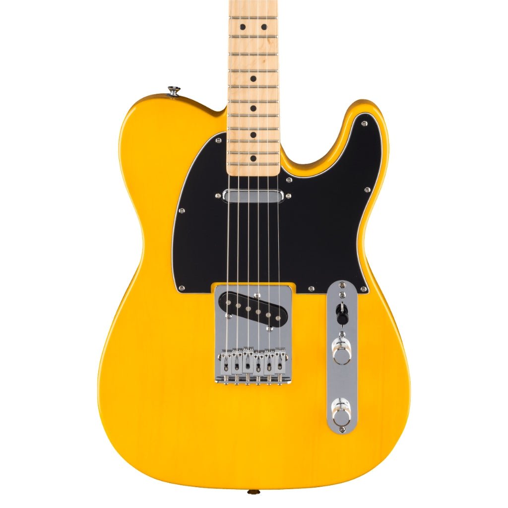Fender Standard Telecaster, Maple Fingerboard Electric Guitar - Butterscotch Blonde Electric Guitars Sky Music
