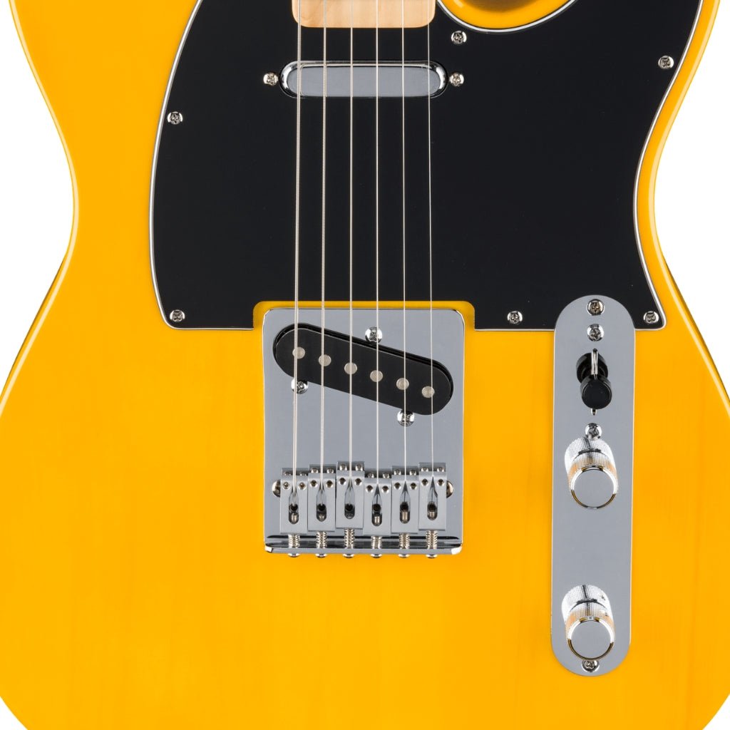 Fender Standard Telecaster, Maple Fingerboard Electric Guitar - Butterscotch Blonde Electric Guitars Sky Music