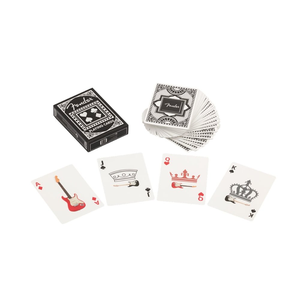 Fender Stratocaster Deck of Playing Cards Merchandise & Apparel Sky Music