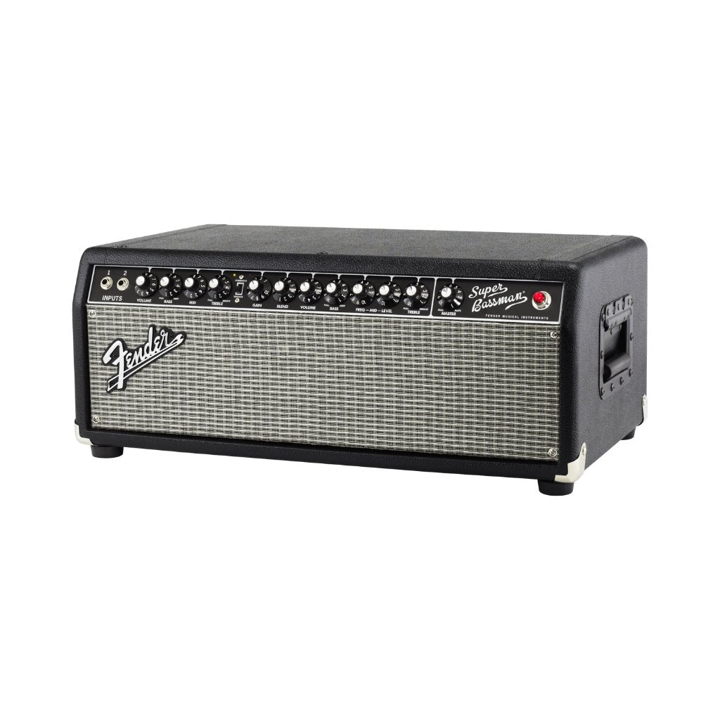 Fender Super Bassman Head - 300-watt Tube Bass Head - Black Bass Guitar Amplifiers Sky Music