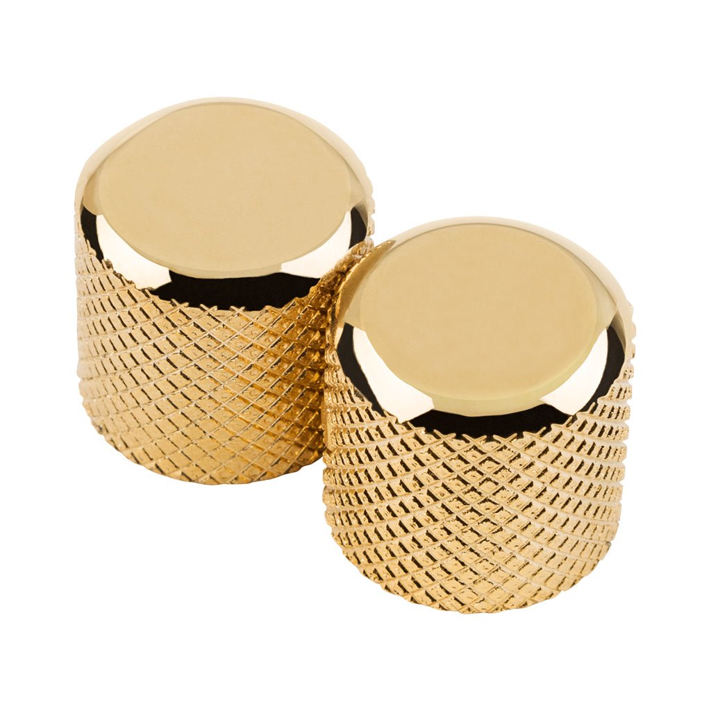 Fender Telecaster Precision Bass Dome Knobs 2 in Gold General Spare Parts Sky Music