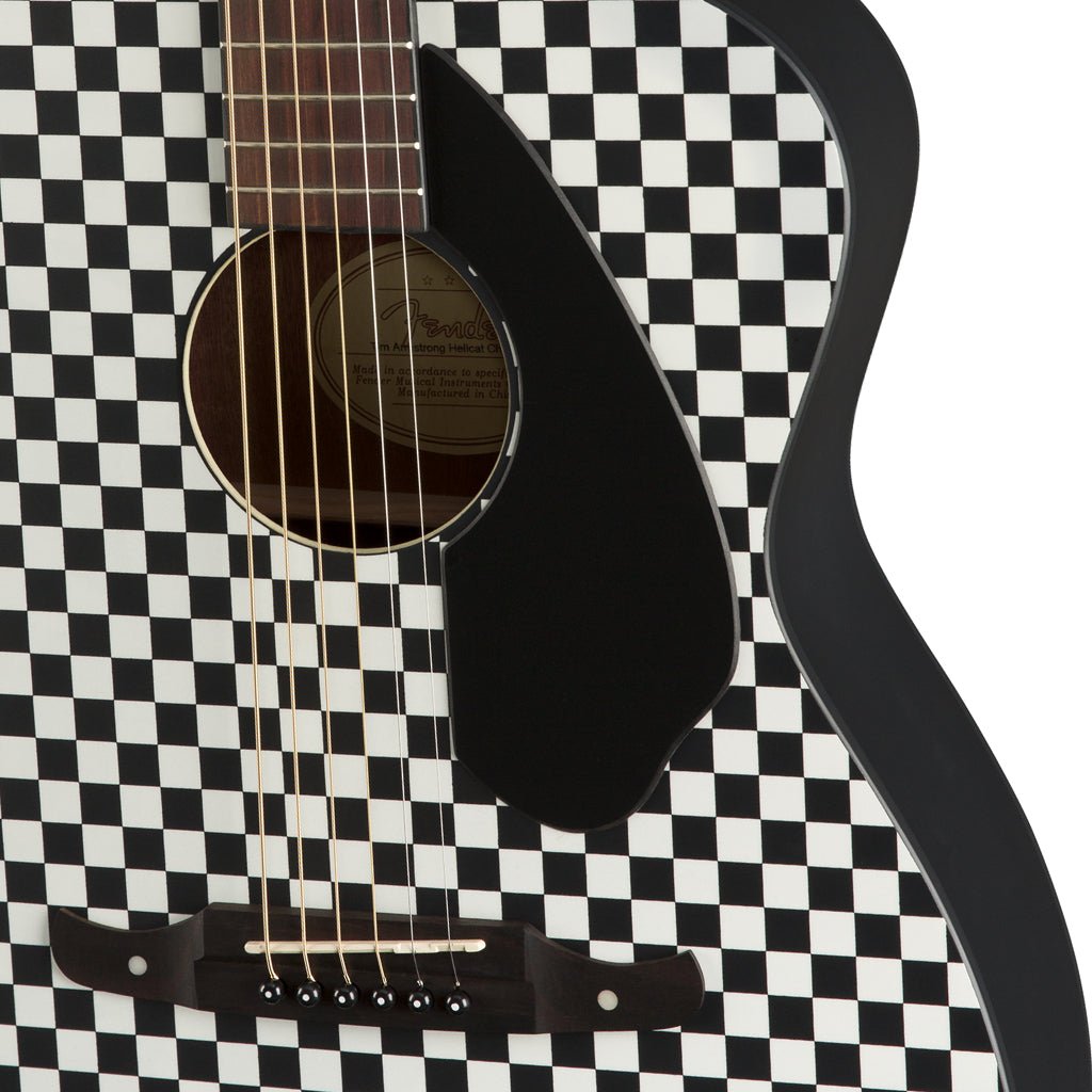 Fender Tim Armstrong Hellcat Checkerboard Acoustic Guitars Sky Music