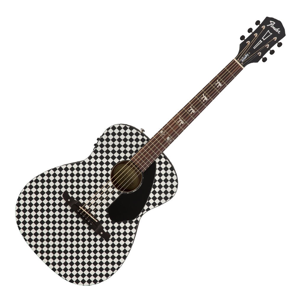 Fender Tim Armstrong Hellcat Checkerboard Acoustic Guitars Sky Music