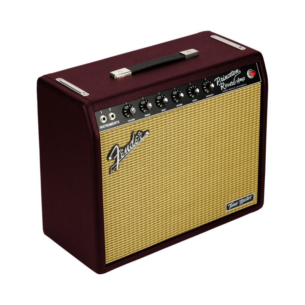 Fender Tone Master Princeton Reverb 1x10-inch 12-watt Combo Amp - Bordeaux/Wheat Electric Guitar Amplifiers Sky Music