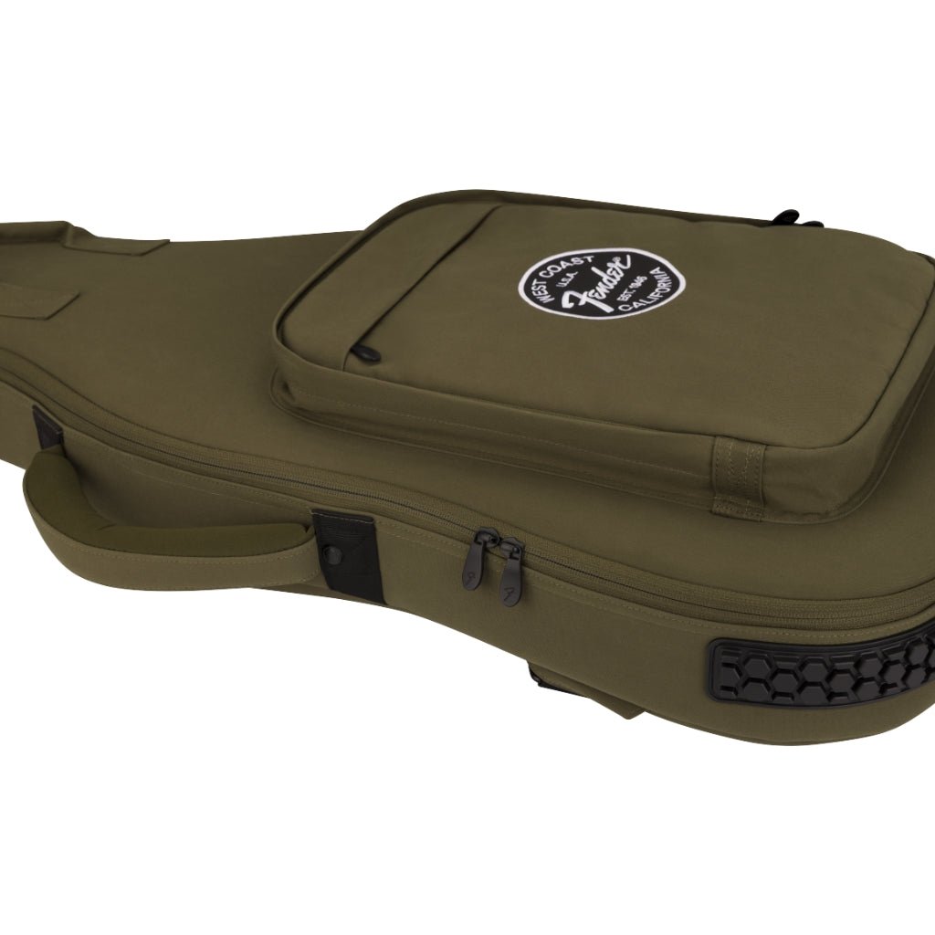 Fender Troubadour Electric Bass Gig Bag - Olive Acoustic Guitar Cases & GigBags Sky Music