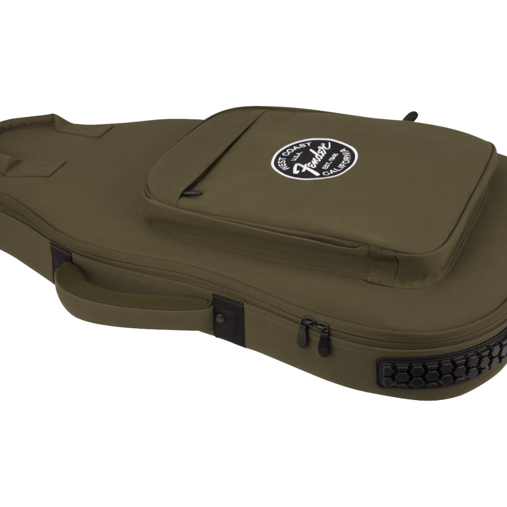 Fender Troubadour Electric Guitar Gig Bag - Olive Electric Guitar Cases & Gigbags Sky Music
