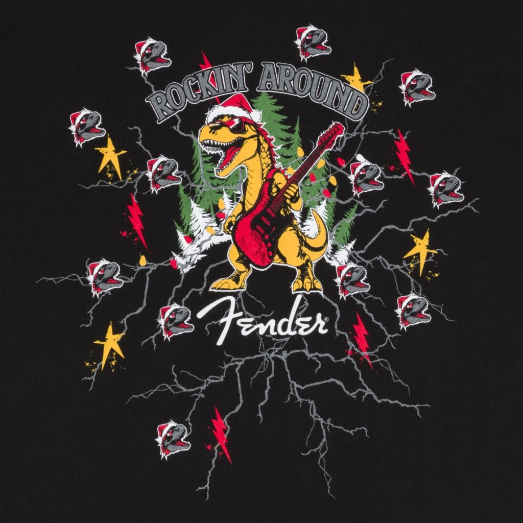 Fender Ugly Christmas Tee - Medium, Black Merchandise & Apparel Sky Music