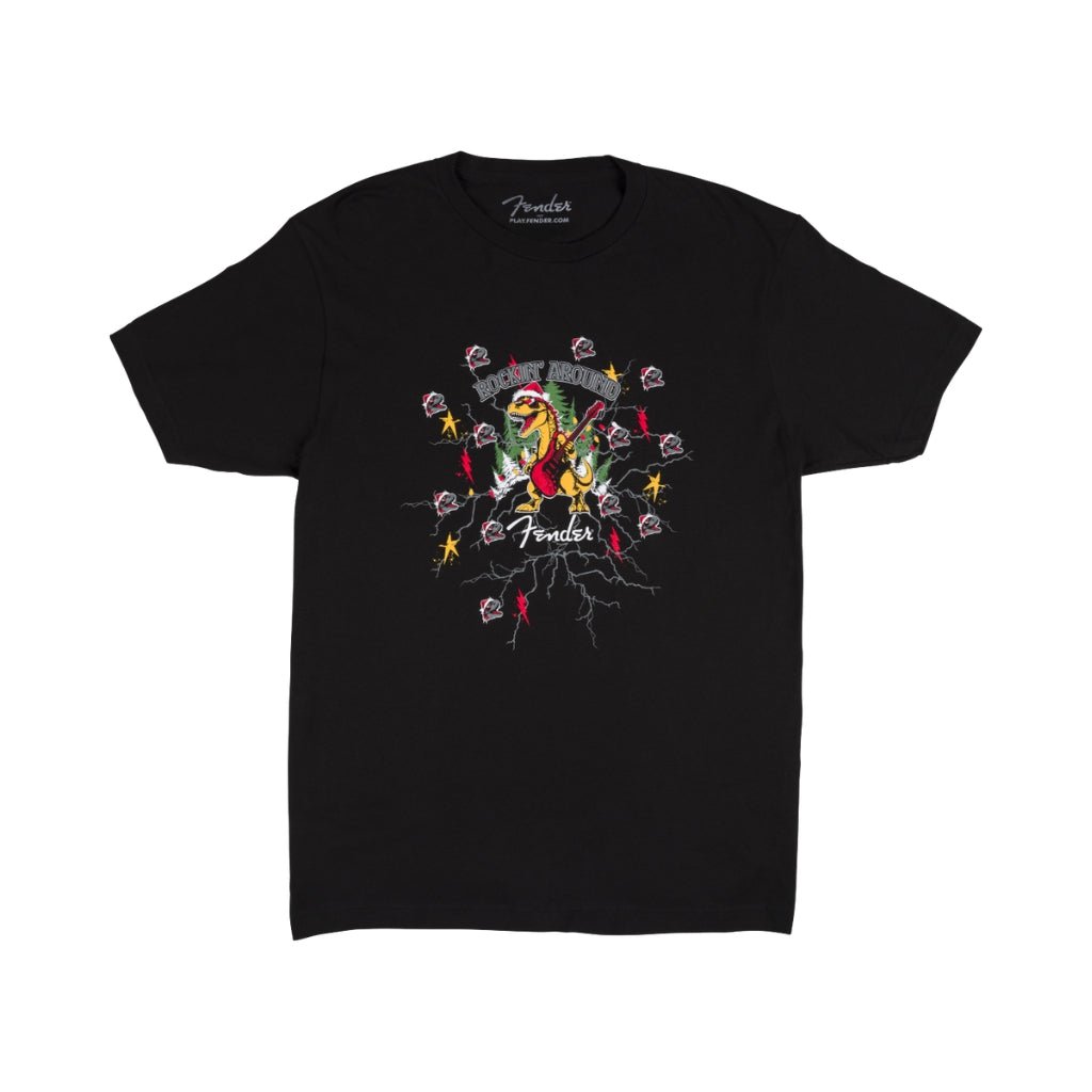 Fender Ugly Christmas Tee - Medium, Black Merchandise &amp; Apparel Sky Music