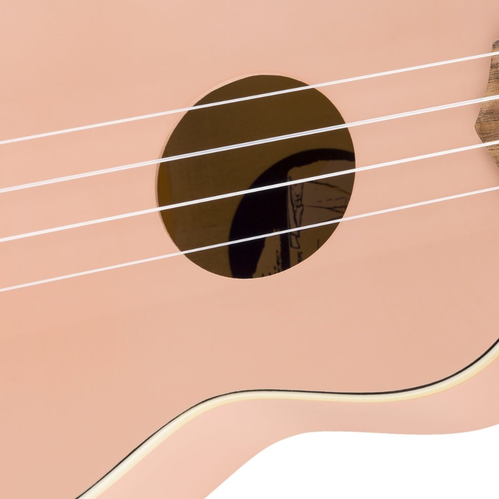 Fender Venice Soprano Ukulele - Shell Pink Ukuleles Sky Music