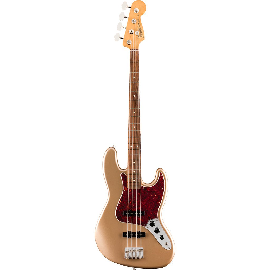 Fender Vintera 60s Jazz Bass Pau Ferro Fingerboard - Firemist Gold Bass Guitars Sky Music