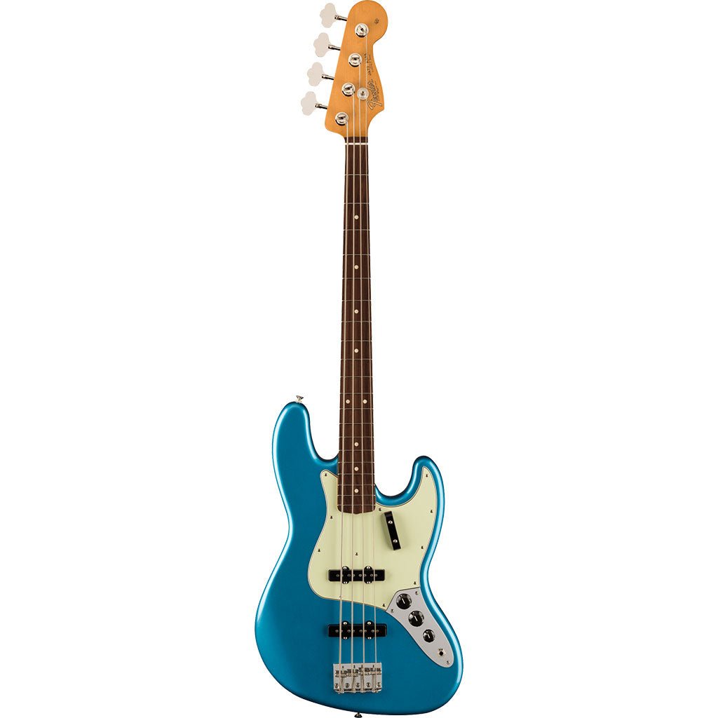 Fender Vintera II '60s Jazz Bass, Rosewood Fingerboard, Lake Placid Blue Bass Guitars Sky Music