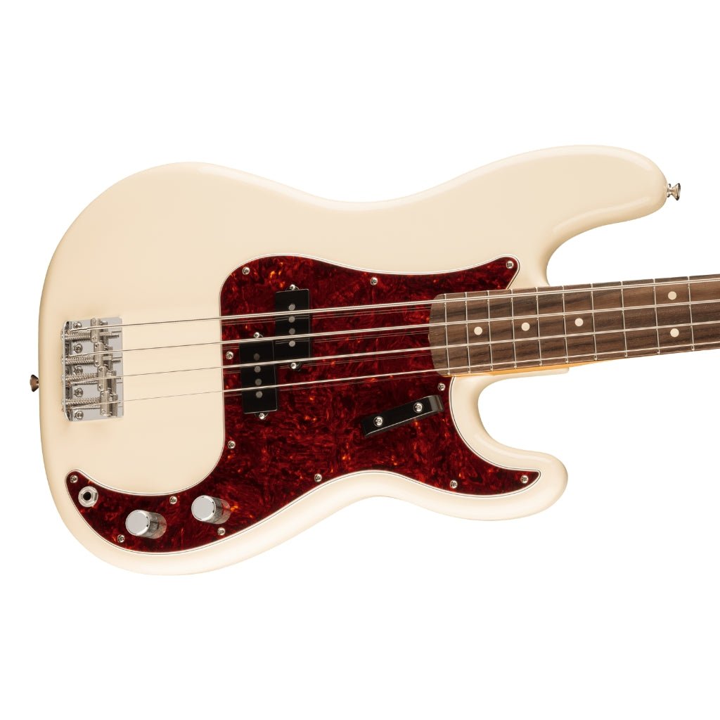 Fender Vintera II '60s Precision Bass, Rosewood Fingerboard, Olympic White Bass Guitars Sky Music