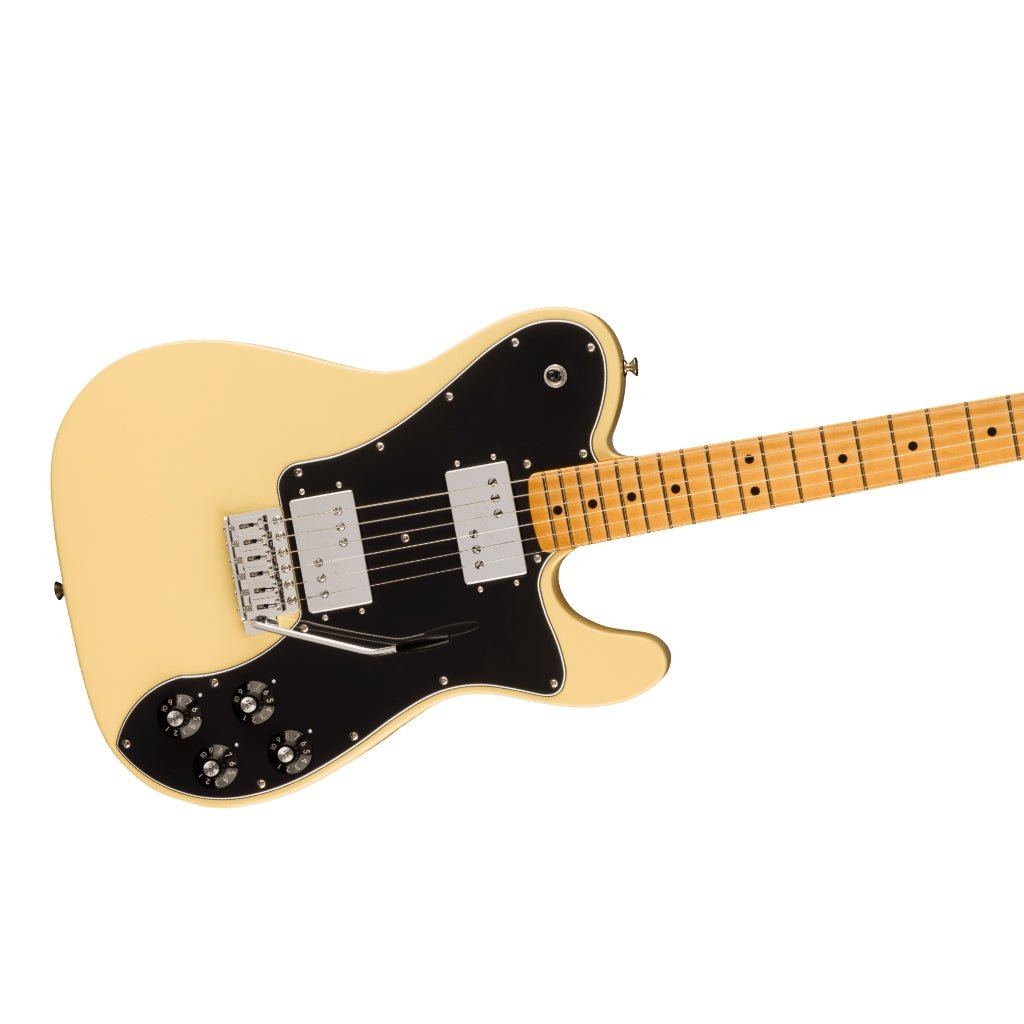 Fender Vintera II '70s Telecaster Deluxe with Tremolo Electric Guitar - Vintage White, Maple Fingerboard Electric Guitars Sky Music