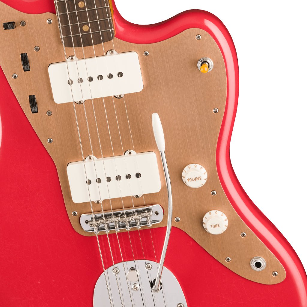 Fender Vintera II Road Worn 50s Jazzmaster Limited Edition Electric Guitar - Fiesta Red Electric Guitars Sky Music