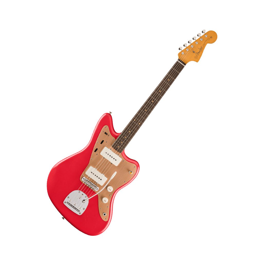 Fender Vintera II Road Worn 50s Jazzmaster Limited Edition Electric Guitar - Fiesta Red Electric Guitars Sky Music