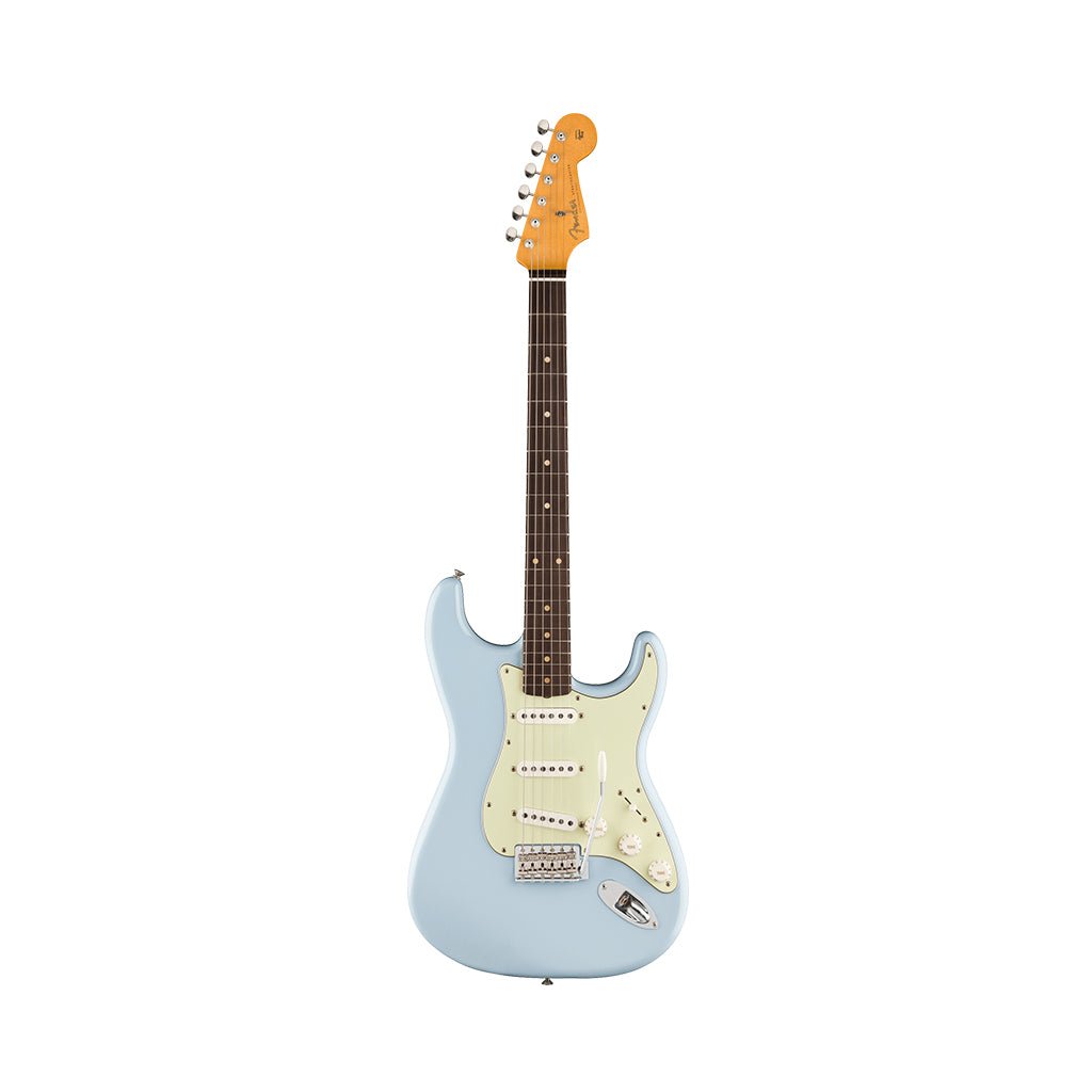 Fender Vintera II Road Worn '60s Stratocaster Limited Edition Electric Guitar - Sonic Blue Electric Guitars Sky Music