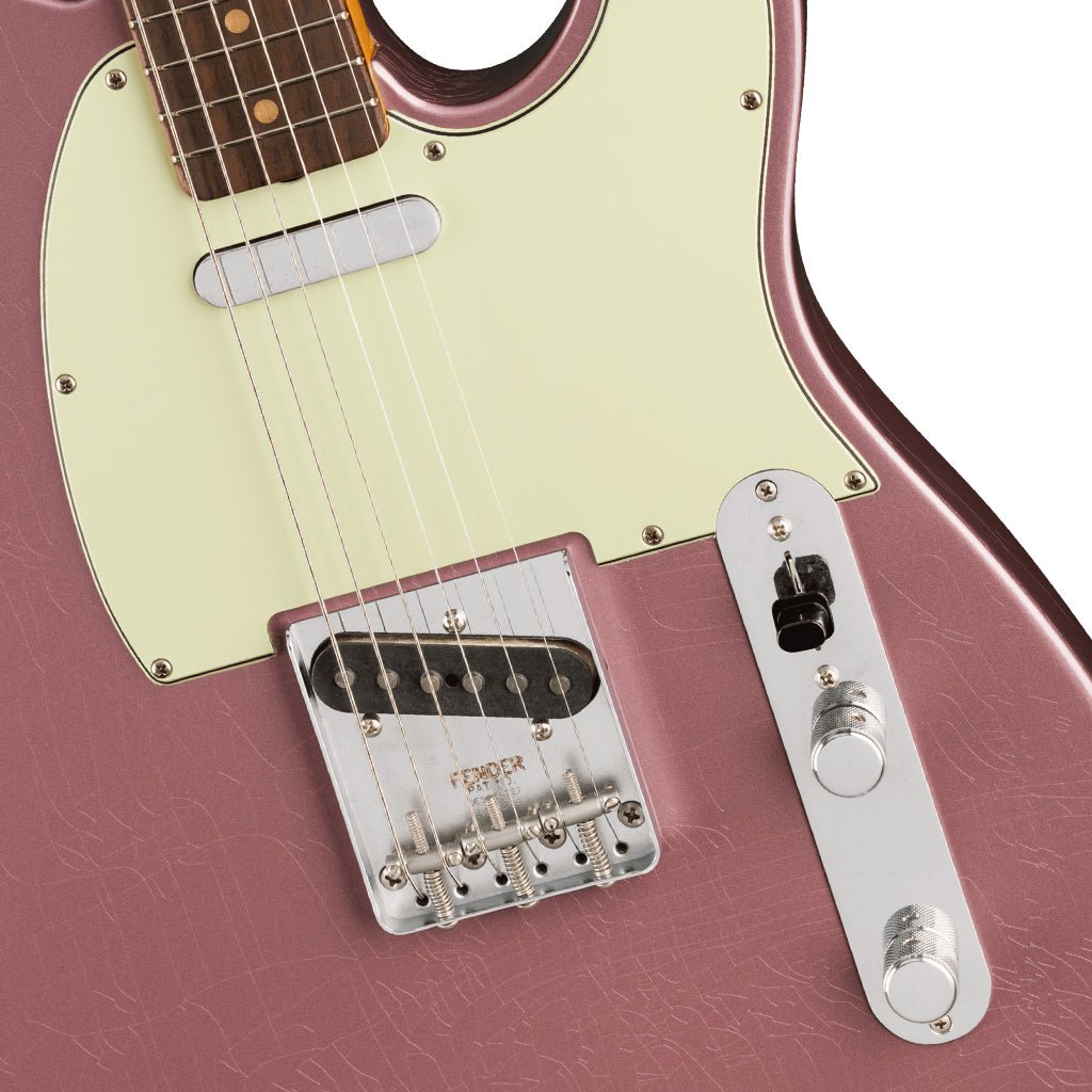 Fender Vintera II Road Worn 60s Telecaster Limited Edition Electric Guitar - Burgundy Mist Metallic Electric Guitars Sky Music