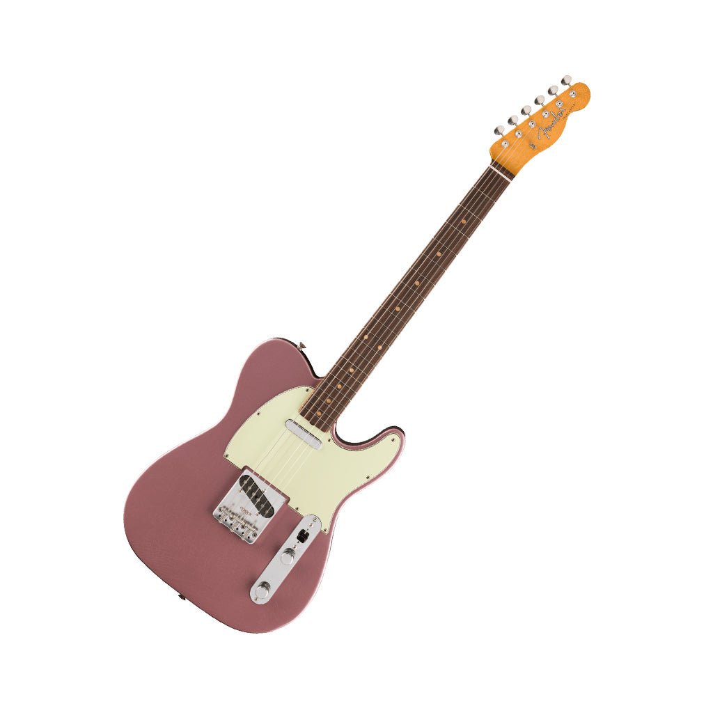 Fender Vintera II Road Worn 60s Telecaster Limited Edition Electric Guitar - Burgundy Mist Metallic Electric Guitars Sky Music