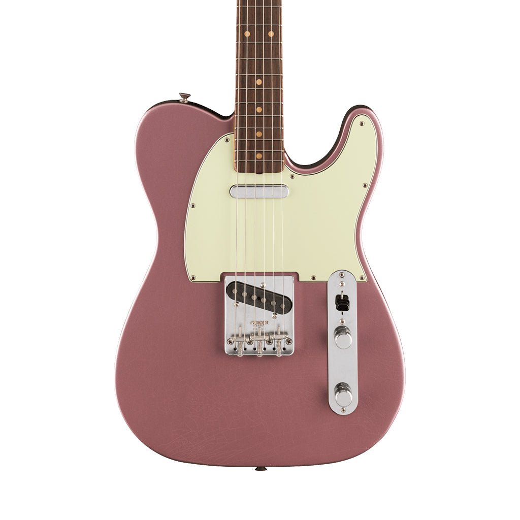 Fender Vintera II Road Worn 60s Telecaster Limited Edition Electric Guitar - Burgundy Mist Metallic Electric Guitars Sky Music