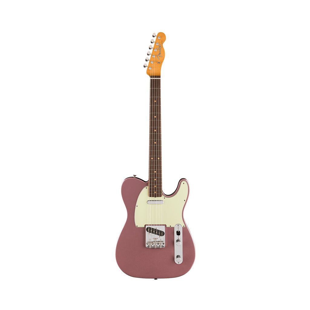 Fender Vintera II Road Worn 60s Telecaster Limited Edition Electric Guitar - Burgundy Mist Metallic Electric Guitars Sky Music