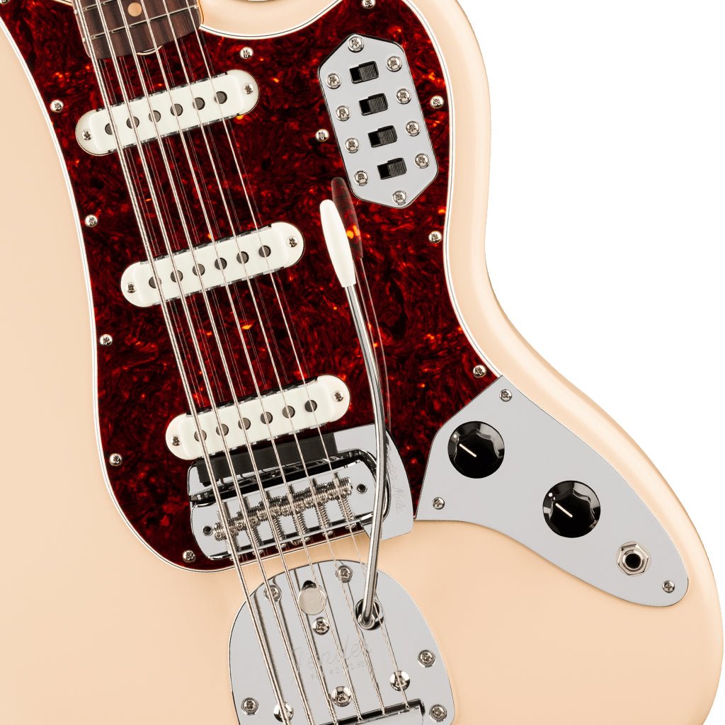 Fender Vintera III Early 60s Bass VI Rosewood 6-String Bass Guitar - Olympic White Bass Guitars Sky Music