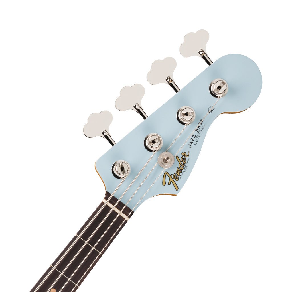 Fender Vintera III Early 60s Jazz Bass Rosewood Bass Guitar - Sonic Blue Bass Guitars Sky Music