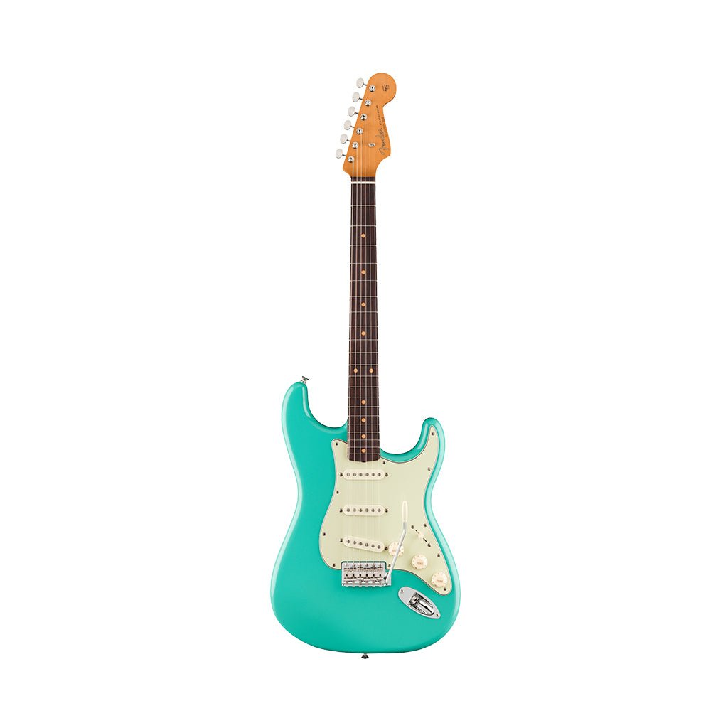 Fender Vintera III Early 60s Stratocaster Rosewood Electric Guitar - Seafoam Green Electric Guitars Sky Music