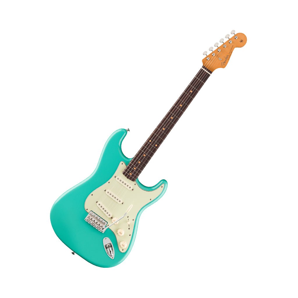 Fender Vintera III Early 60s Stratocaster Rosewood Electric Guitar - Seafoam Green Electric Guitars Sky Music