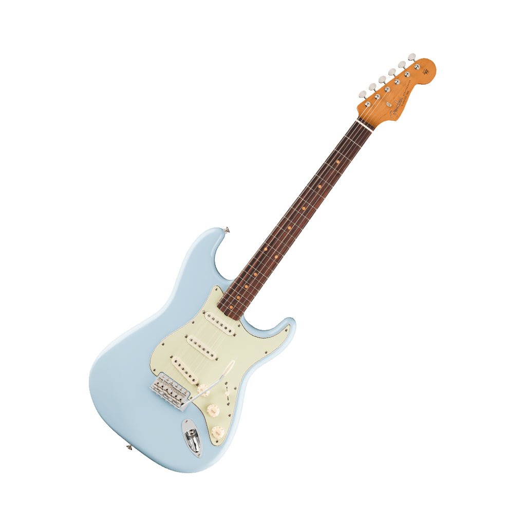Fender Vintera III Early 60s Stratocaster Rosewood Electric Guitar - Sonic Blue Electric Guitars Sky Music