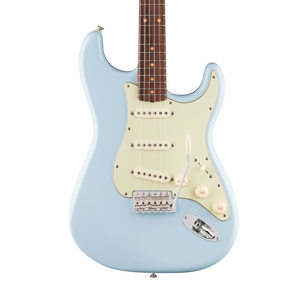 Fender Vintera III Early 60s Stratocaster Rosewood Electric Guitar - Sonic Blue Electric Guitars Sky Music