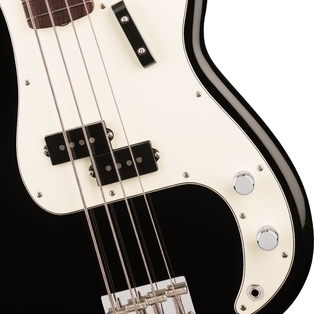 Fender Vintera III Late 60s Precision Bass Rosewood Bass Guitar - Black Bass Guitars Sky Music