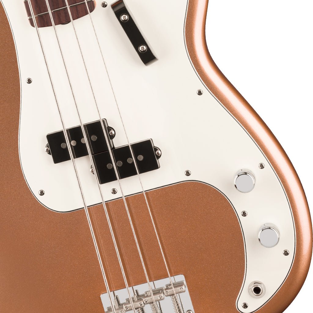 Fender Vintera III Late 60s Precision Bass Rosewood Bass Guitar - Firemist Gold Bass Guitars Sky Music