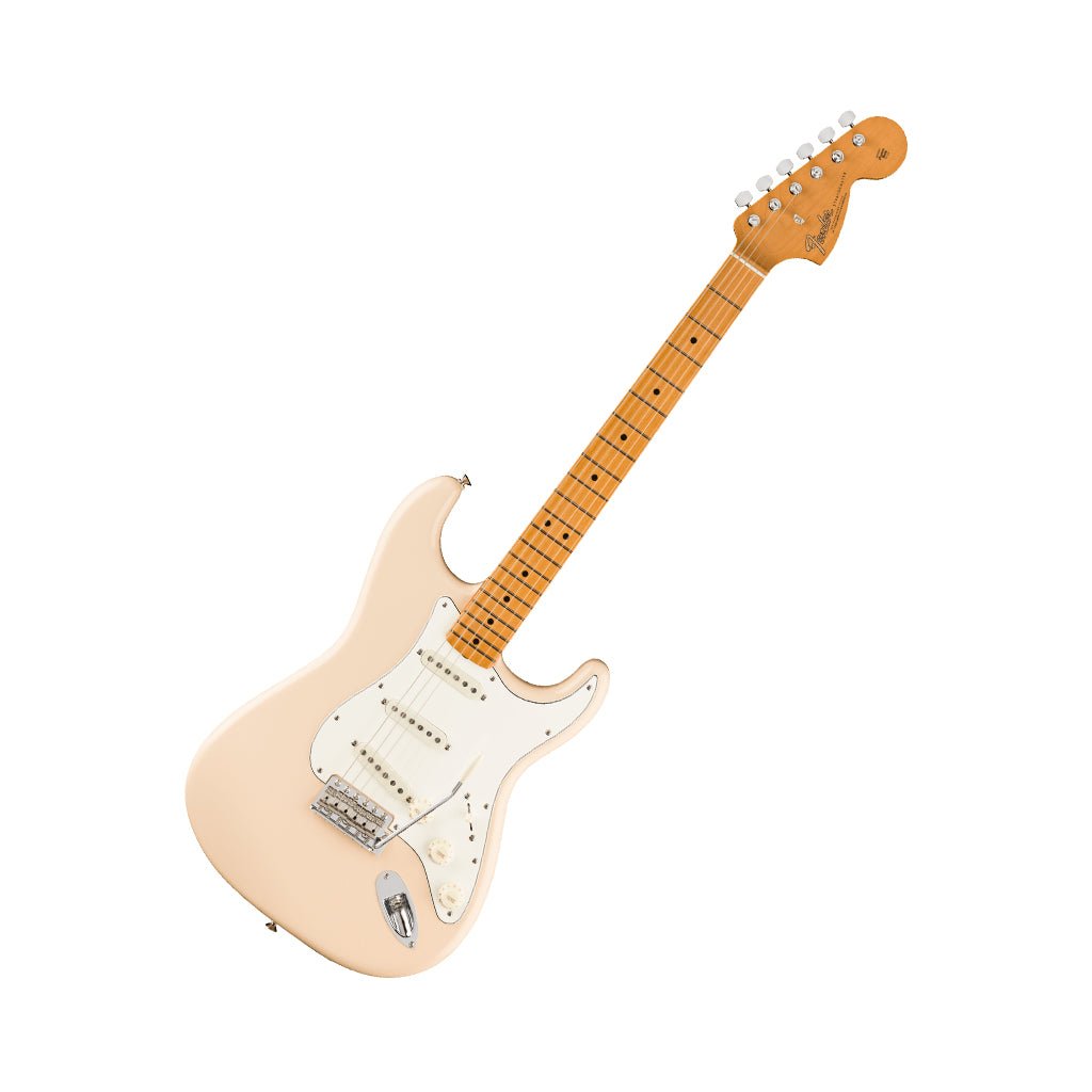 Fender Vintera III Late 60s Stratocaster Maple Electric Guitar - Olympic White Electric Guitars Sky Music